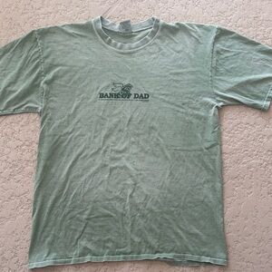 Bank of Dad Sage Green Tee